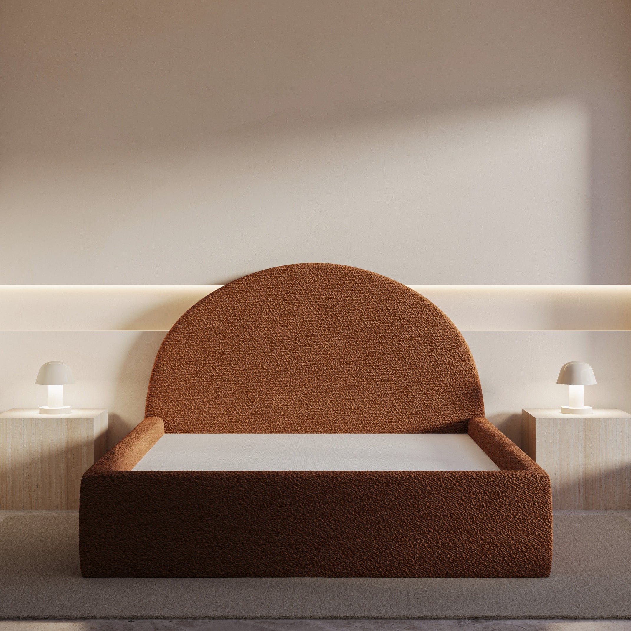 Marshmallow Bed in Orange
