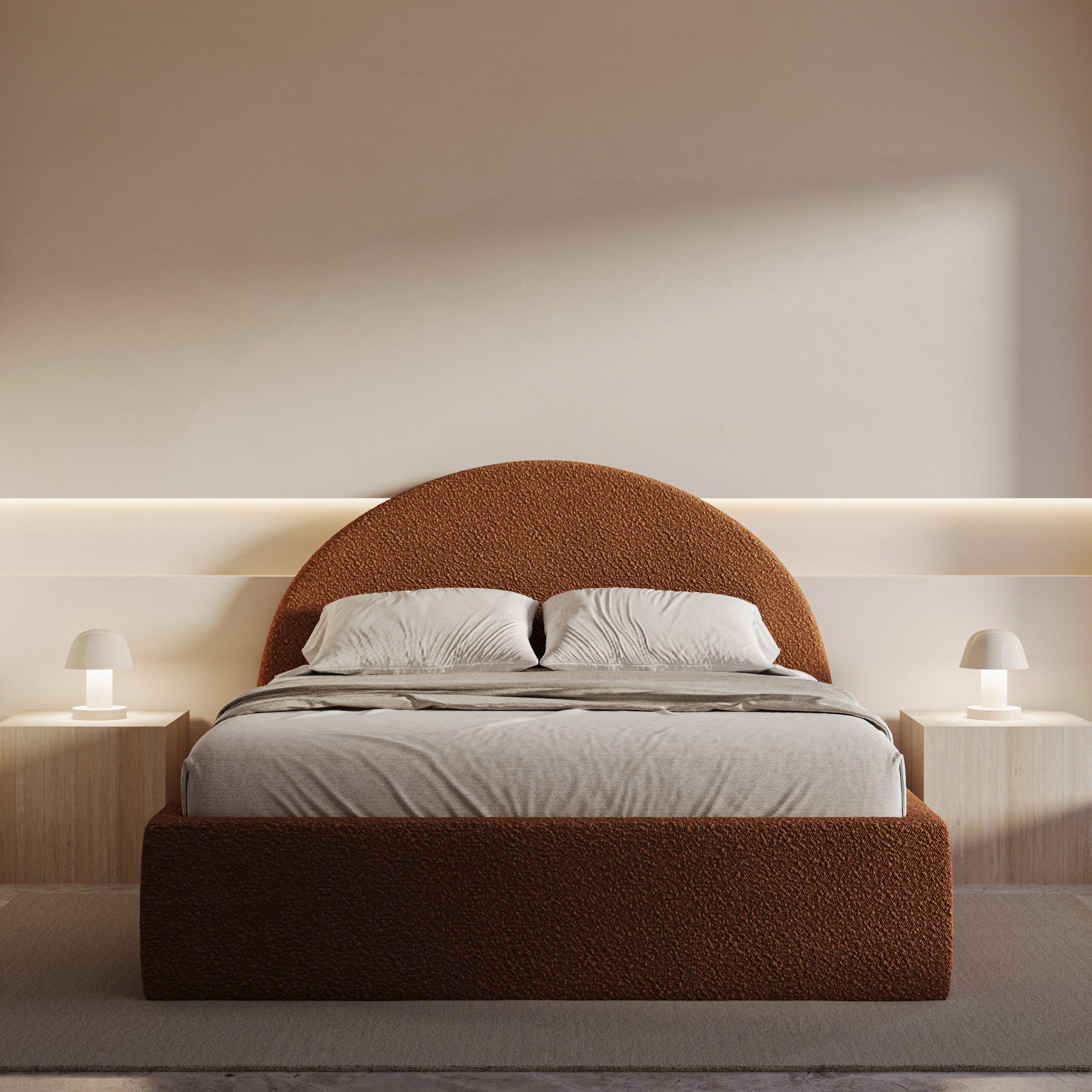 Marshmallow Bed in Orange