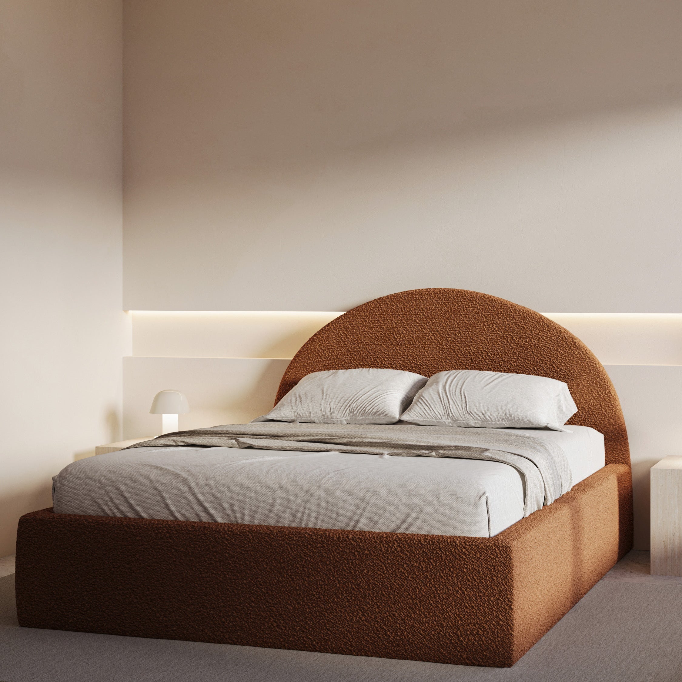 Marshmallow Bed in Orange