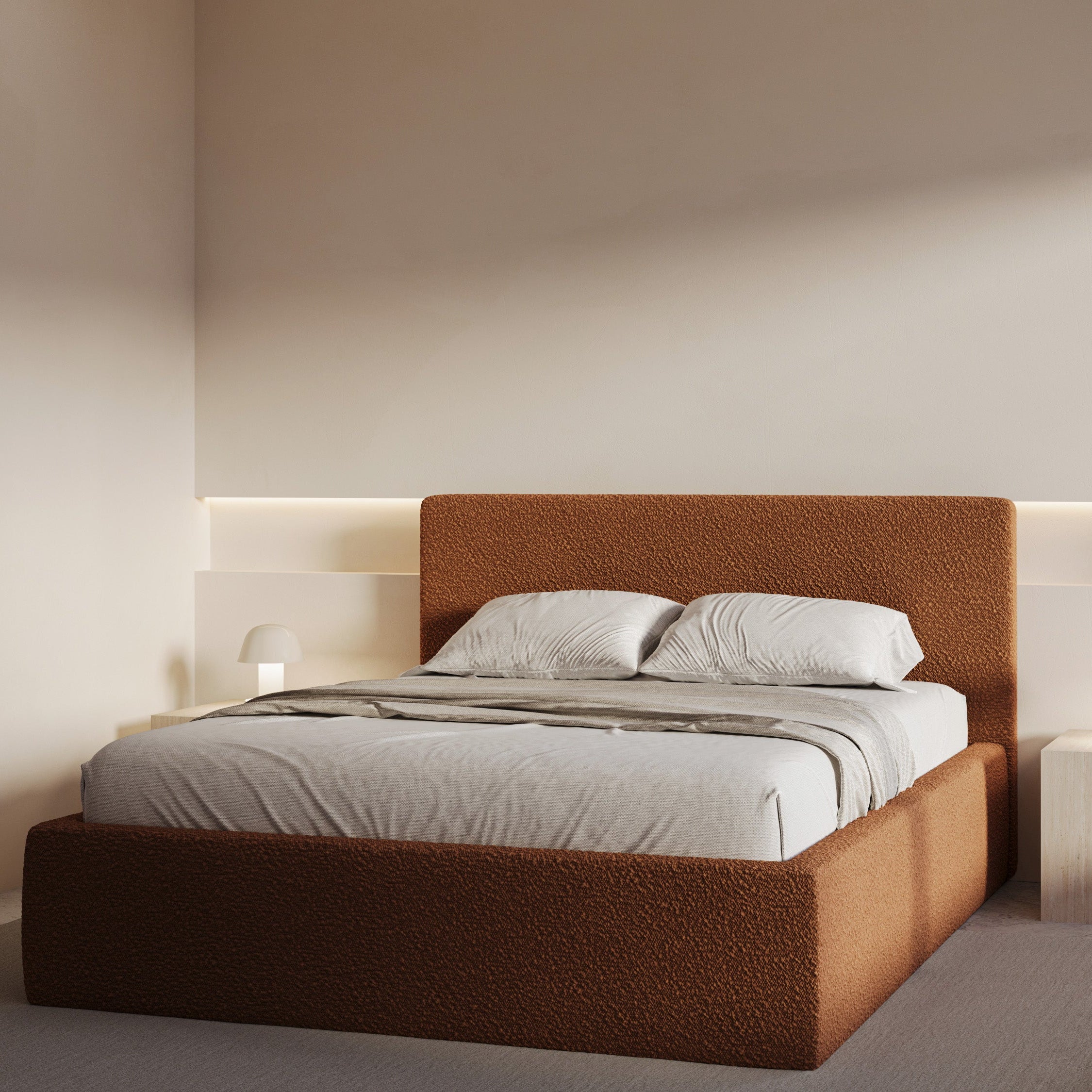 Marshmallow Bed in Orange