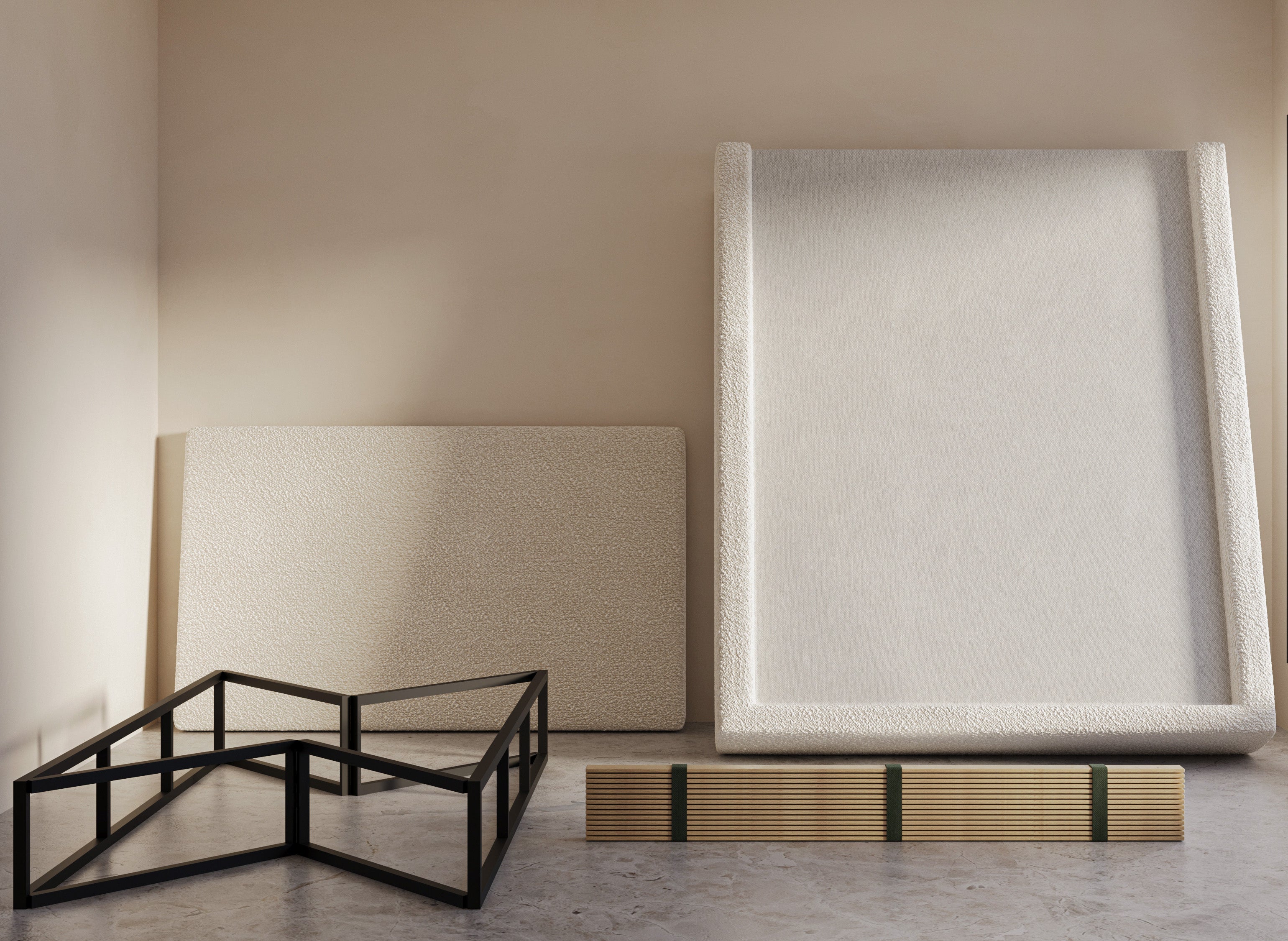 Marshmallow Bed in Orange