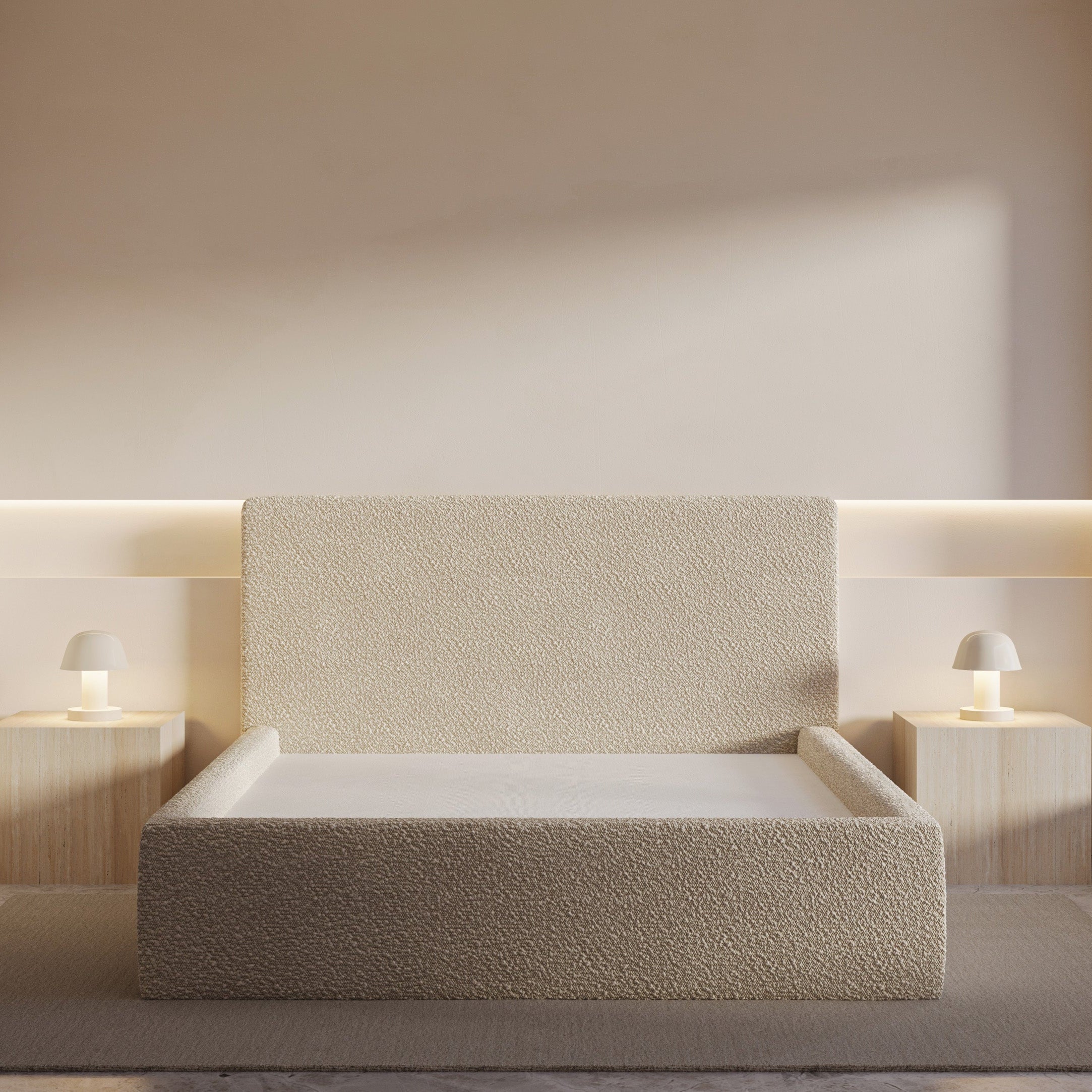 Marshmallow Bed in Beige