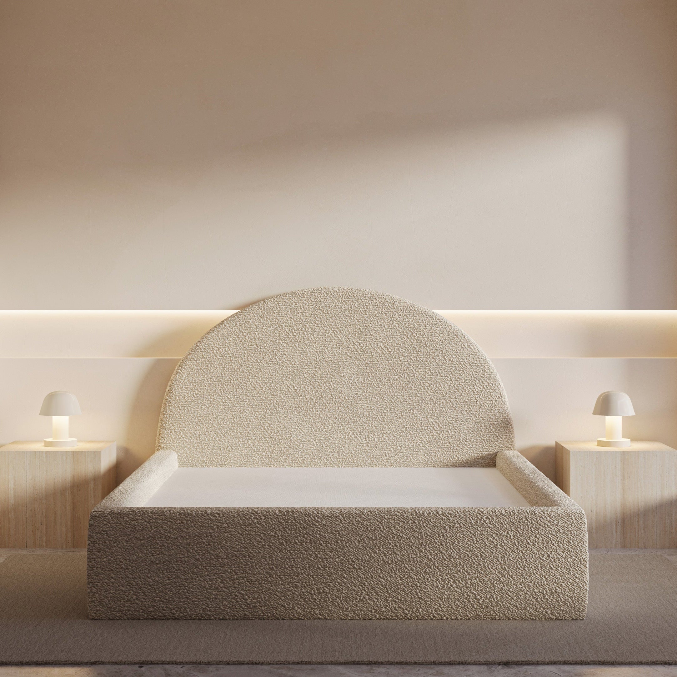 Marshmallow Bed in Beige