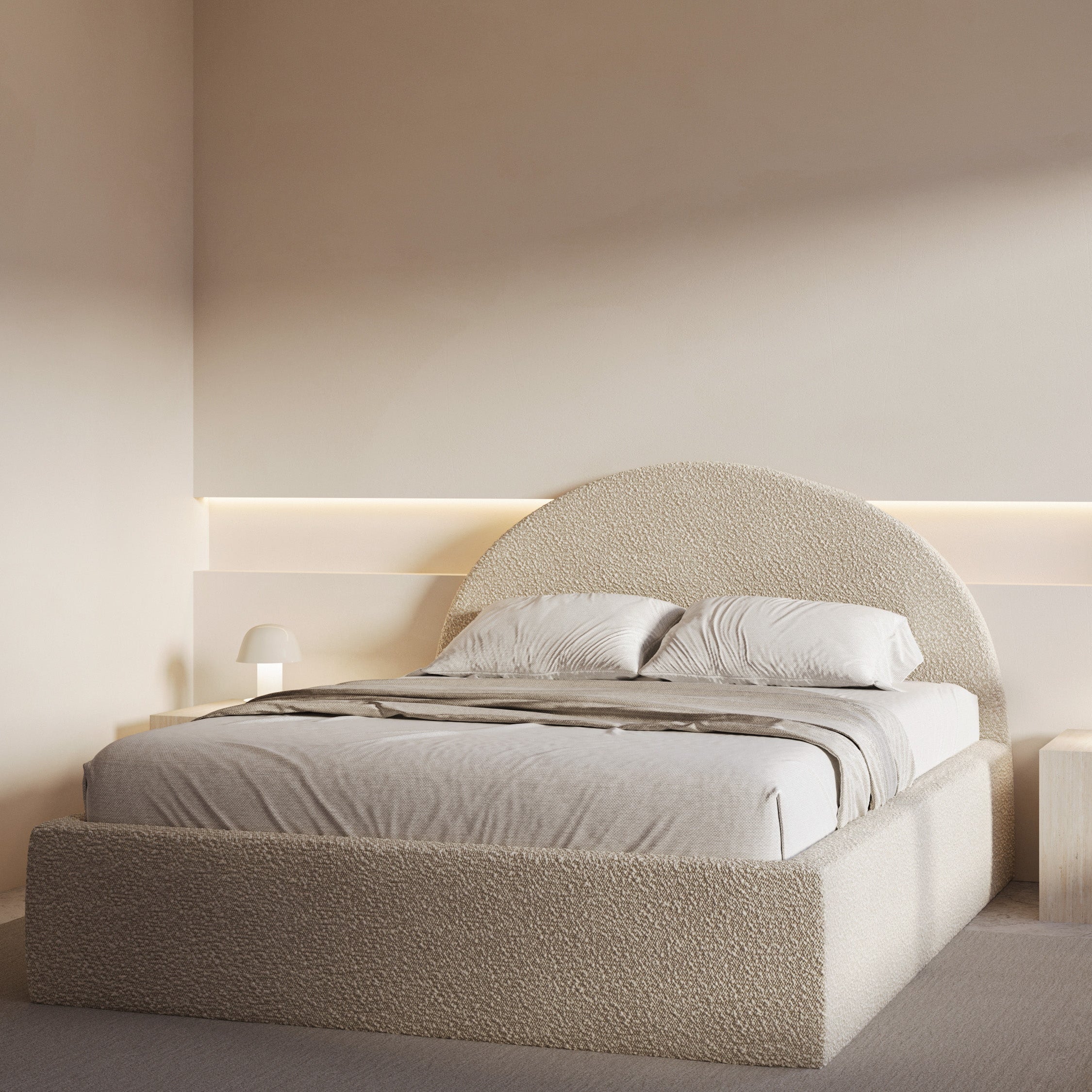 Marshmallow Bed in Beige
